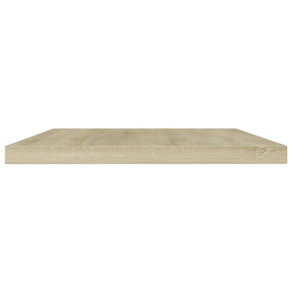 Bücherregal-Bretter 4 Stk. Sonoma-Eiche 60x10x1,5 cm