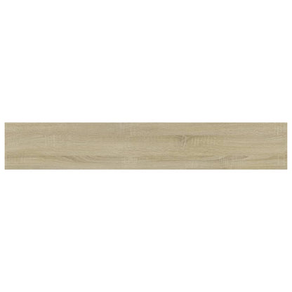 Bücherregal-Bretter 4 Stk. Sonoma-Eiche 60x10x1,5 cm