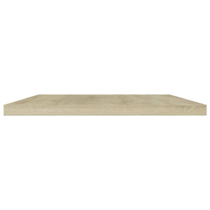 Bücherregal-Bretter 4 Stk. Sonoma-Eiche 60x20x1,5 cm