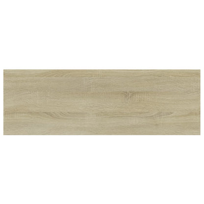 Bücherregal-Bretter 4 Stk. Sonoma-Eiche 60x20x1,5 cm