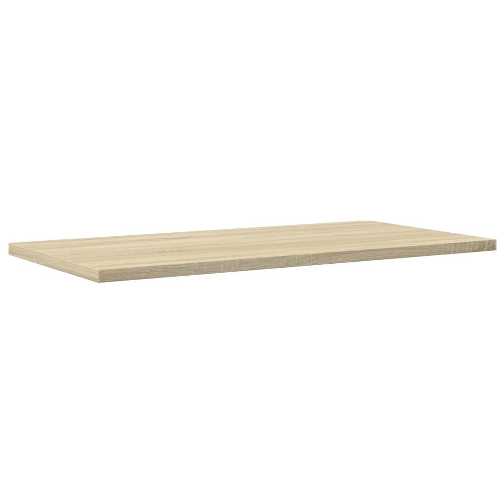 Bücherregal-Bretter 4 Stk. Sonoma-Eiche 60x30x1,5 cm