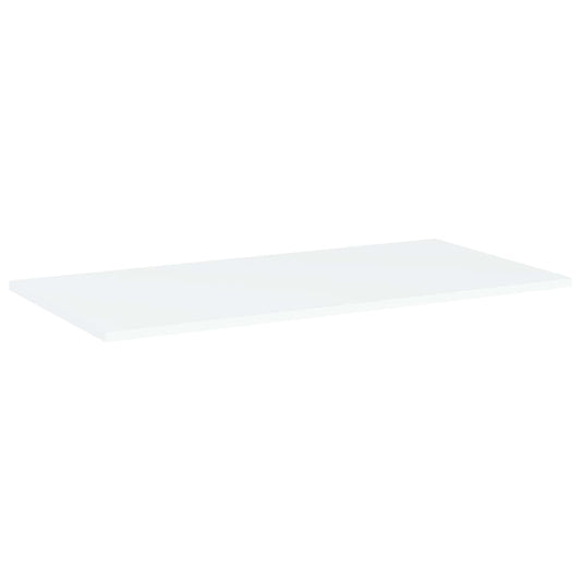 Bücherregal-Bretter 4 Stk. Weiß 80x40x1,5 cm Holzwerkstoff