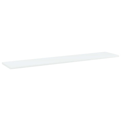 Bücherregal-Bretter 4 Stk. Weiß 100x20x1,5 cm Holzwerkstoff
