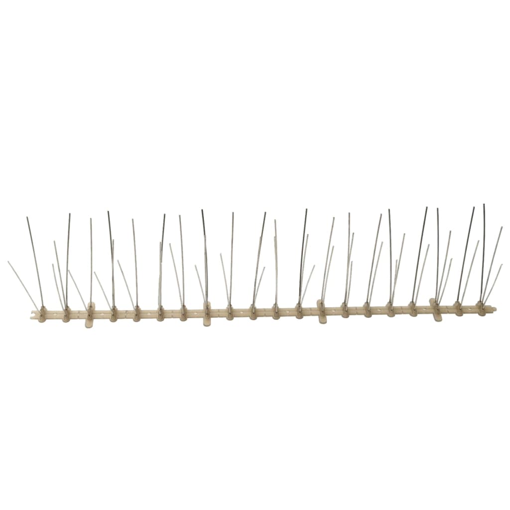 6-tlg. Vogelabwehr-Spikes-Set 3 m Kunststoff 5-reihig