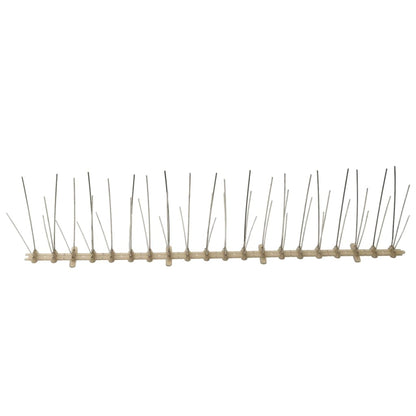 6-tlg. Vogelabwehr-Spikes-Set 3 m Kunststoff 5-reihig