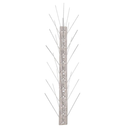 10-tlg. Taubenabwehr Spikes-Set Edelstahl 5 m 5-reihig