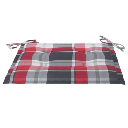 3-tlg. Garten-Essgruppe mit Kissen Klappbar Massivholz Teak