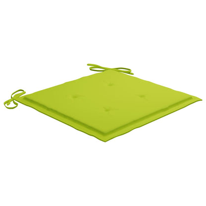 Klappbare Gartenstühle 2 Stk. mit Sitzkissen Massivholz Akazie