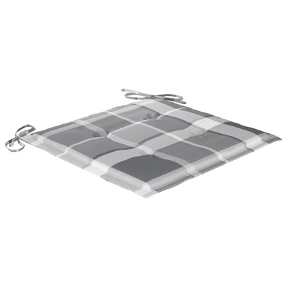 Klappbare Gartenstühle 2 Stk. mit Kissen Massivholz Akazie
