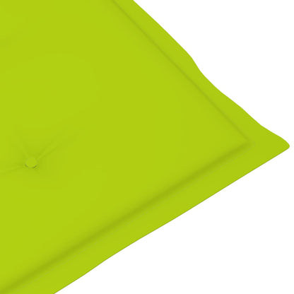 Verstellbare Gartenstühle 2 Stk. mit Auflagen Massivholz Akazie