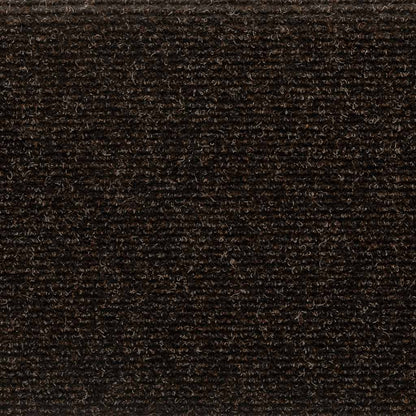 Stufenmatten Selbstklebend 15 Stk. 65x21x4 cm Dunkelbraun Rechteckiger Rand