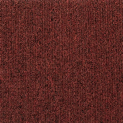 Stufenmatten 15 Stk. 65x21x4 cm Bordeaux Rechteckiger Rand