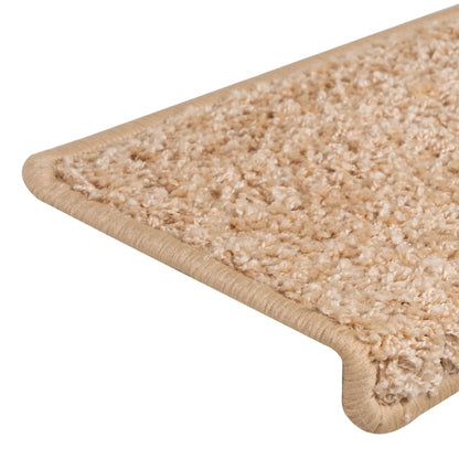 Stufenmatten 15 Stk. 65x21x4 cm Gold Rechteckiger Rand