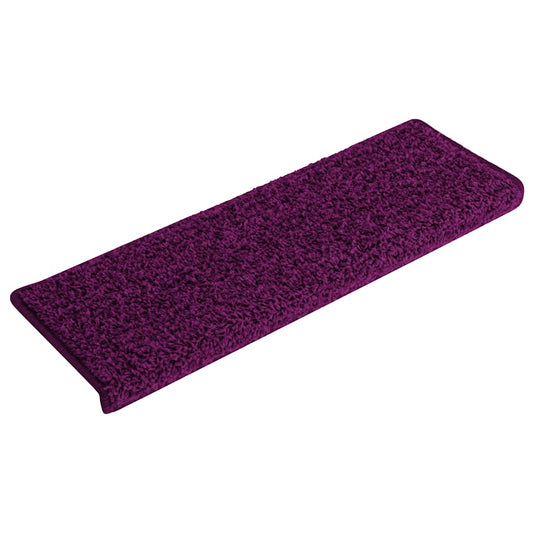 Stufenmatten 15 Stk. 65x21x4 cm Rosa Rechteckiger Rand