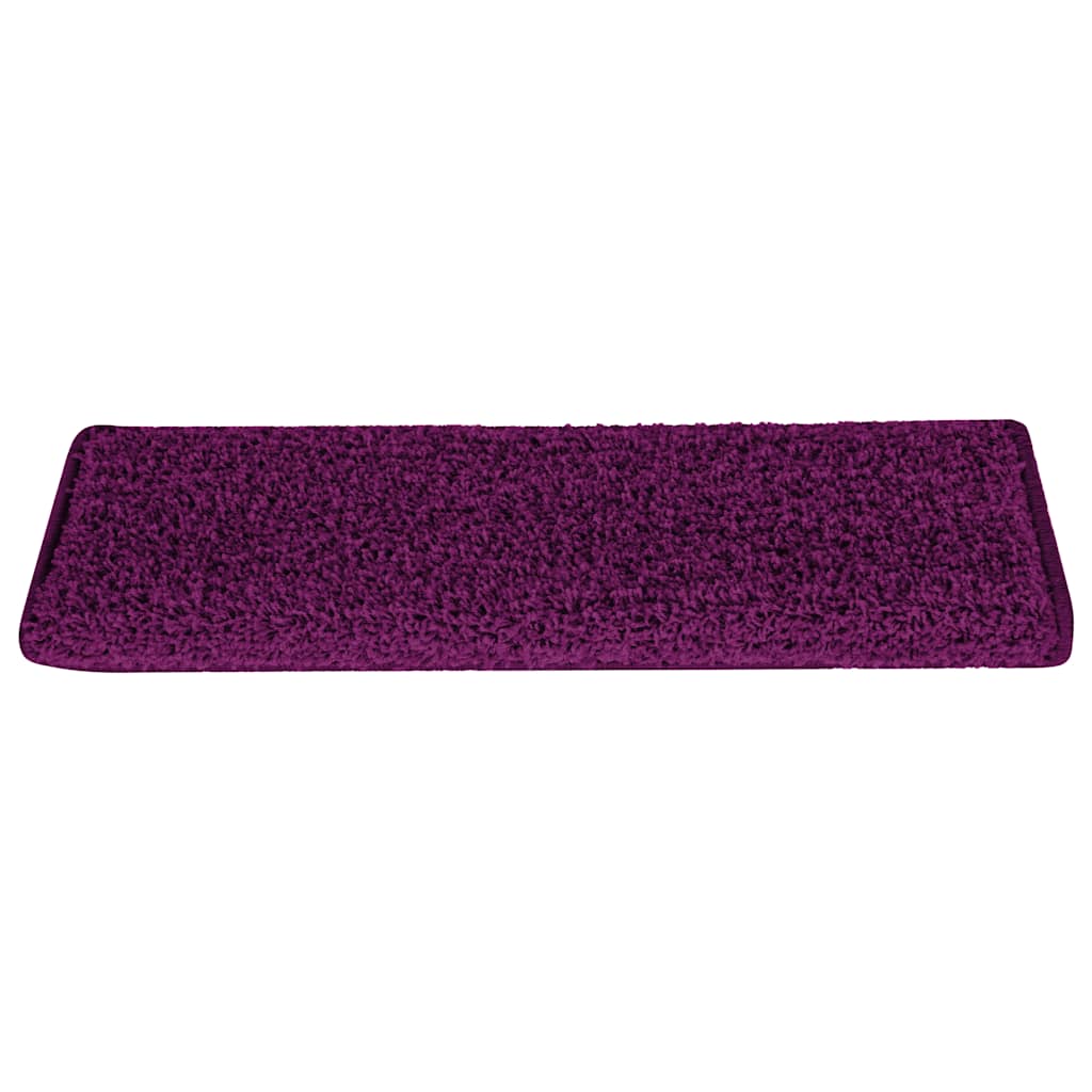 Stufenmatten 15 Stk. 65x21x4 cm Rosa Rechteckiger Rand