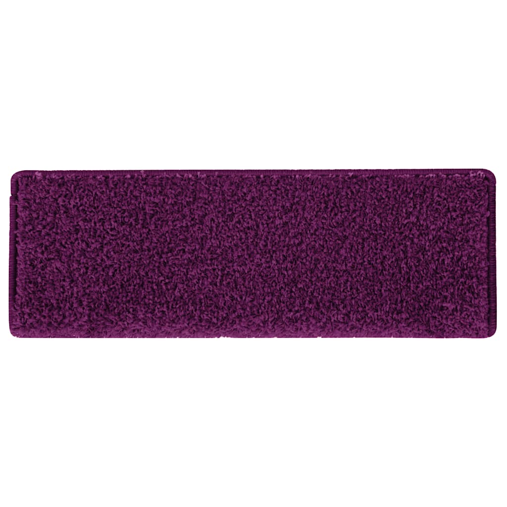 Stufenmatten 15 Stk. 65x21x4 cm Rosa Rechteckiger Rand