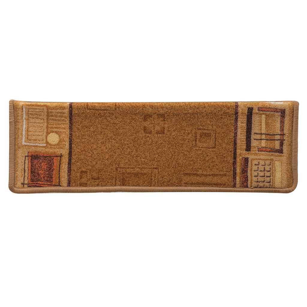 Treppenmatten Selbstklebend 15 Stk. 65x21x4 cm Beige