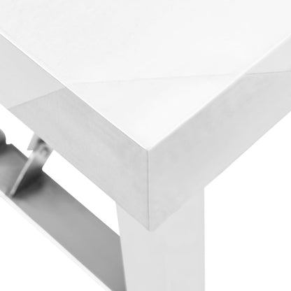 Küchen-Arbeitstisch Klappbar 100x60x80 cm Edelstahl