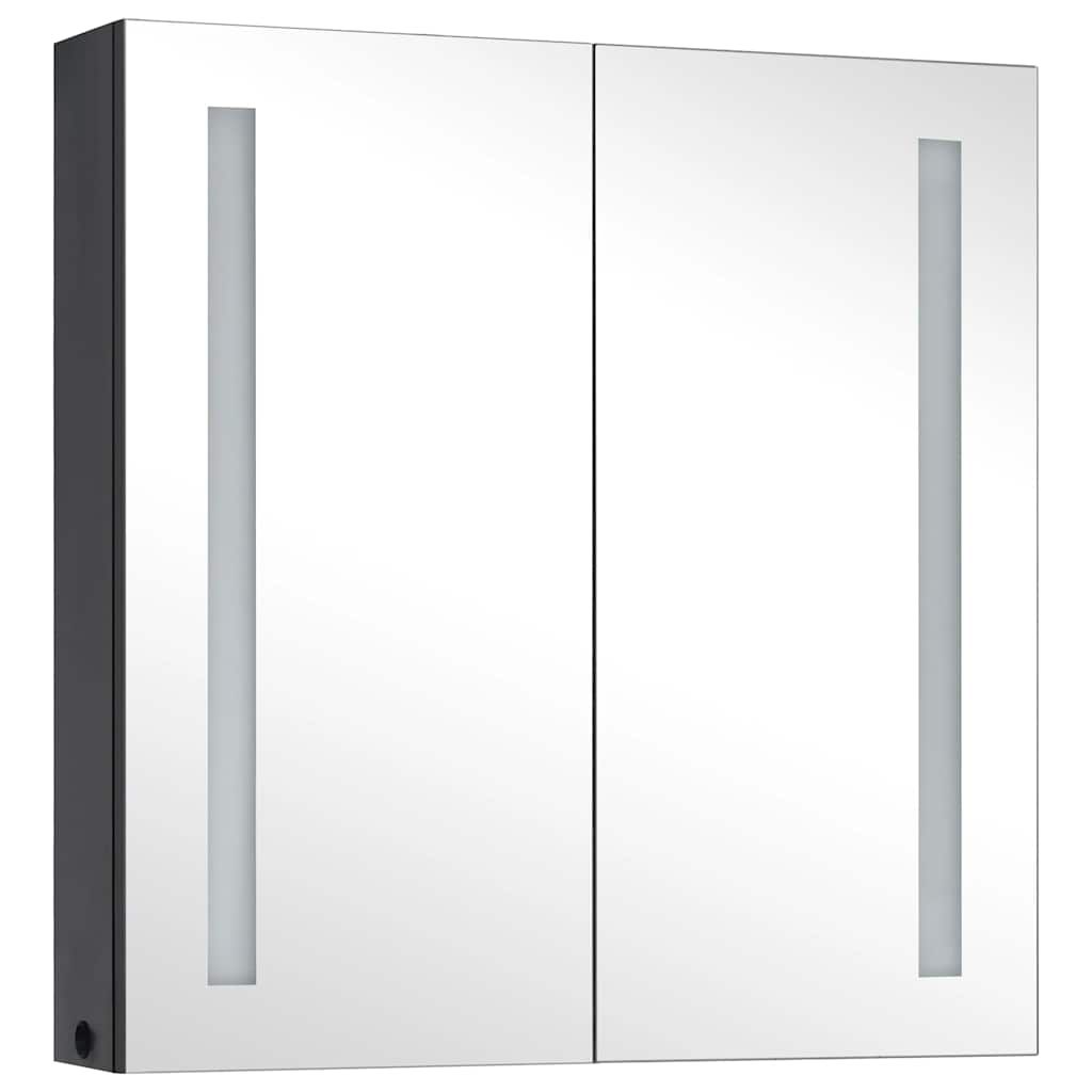 LED-Spiegelschrank fürs Bad 62x14x60 cm