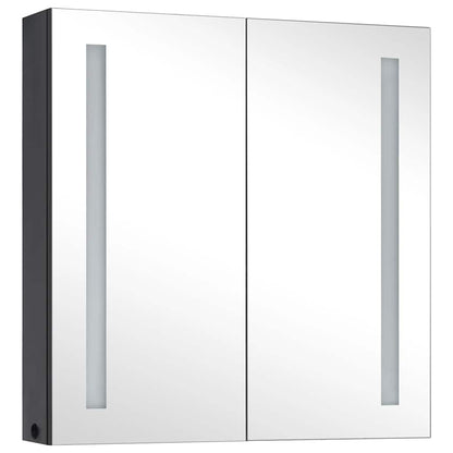 LED-Spiegelschrank fürs Bad 62x14x60 cm