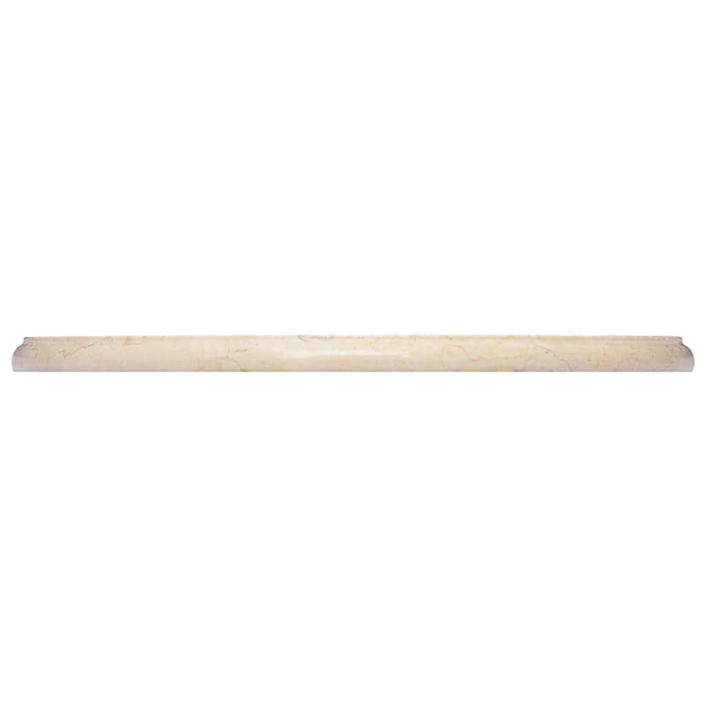Tischplatte Creme Ø50x2,5 cm Marmor