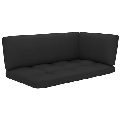 2-Sitzer-Palettensofa mit Kissen Imprägniertes Kiefernholz