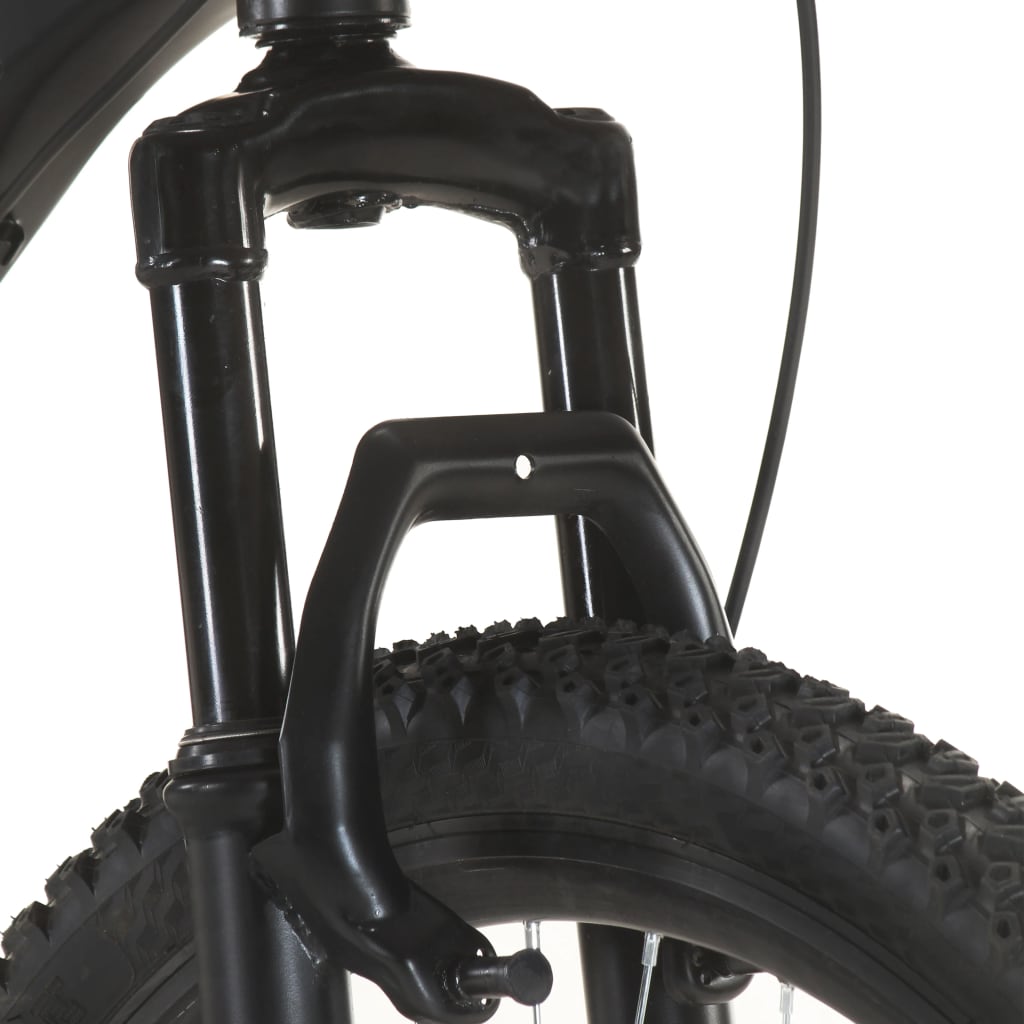 Mountainbike 21 Gang 29 Zoll Rad 53 cm Rahmen Schwarz