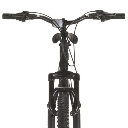 Mountainbike 21 Gang 29 Zoll Rad 53 cm Rahmen Schwarz