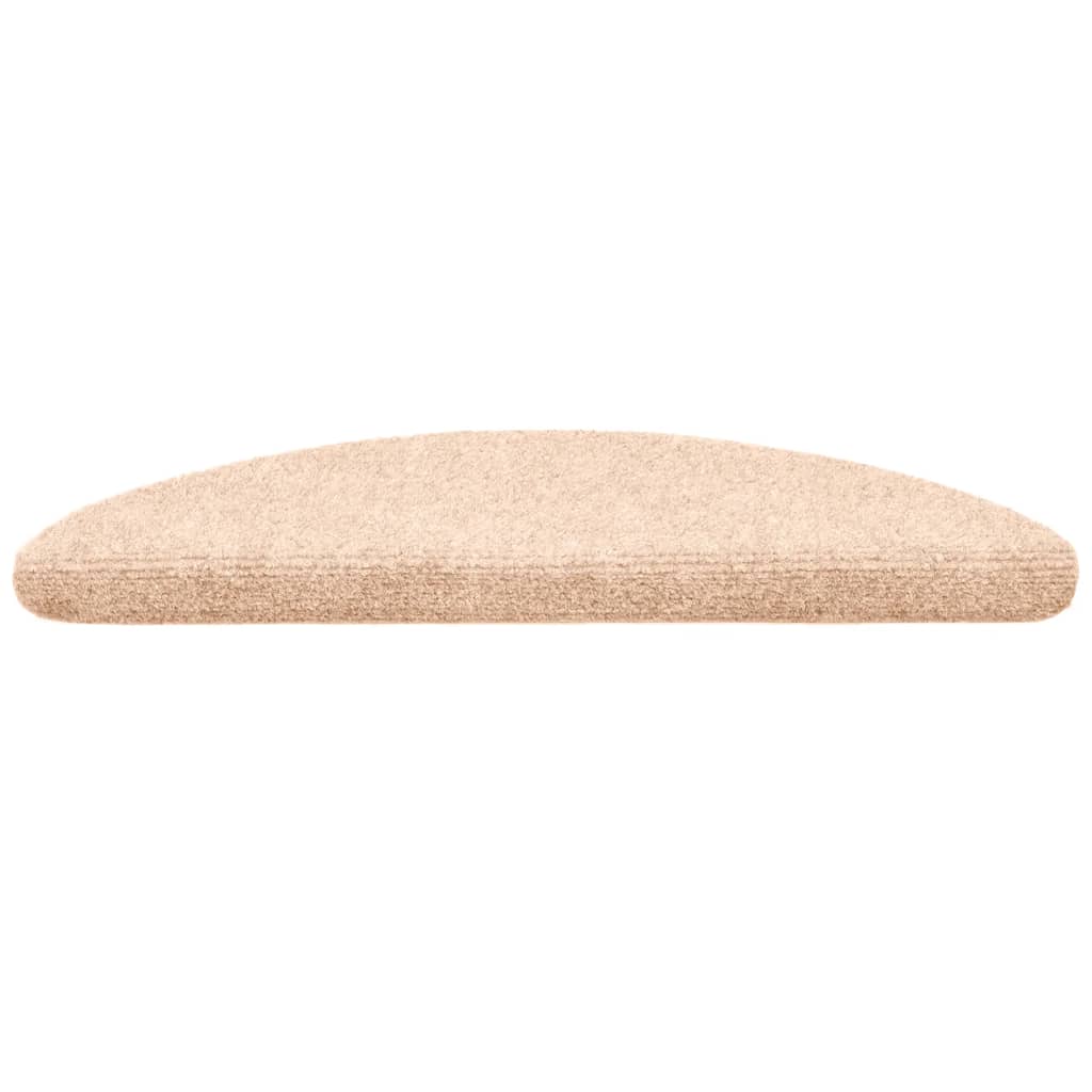 Stufenmatten Selbstklebend 5 Stk. 56x17x3 cm Hellbraun Halbrund
