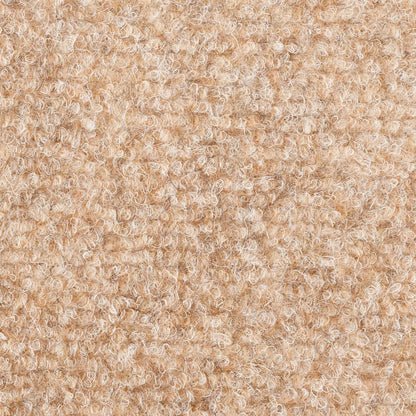 Stufenmatten Selbstklebend 5 Stk. 56x17x3 cm Hellbraun Halbrund