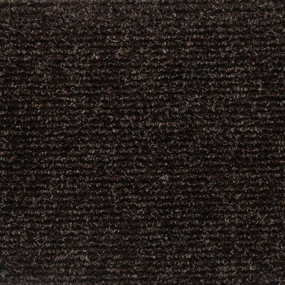 Stufenmatten Selbstklebend 5 Stk. 56x17x3 cm Braun Halbrund