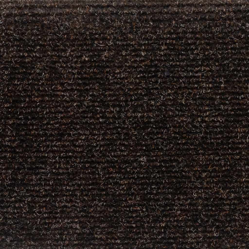 Stufenmatten Selbstklebend 5 Stk. 56x17x3 cm Braun Halbrund