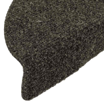 Stufenmatten Selbstklebend 10 Stk. 56x17x3 cm Anthrazit Halbrund