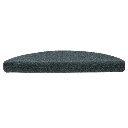 Stufenmatten Selbstklebend 5 Stk. 56x17x3 cm Grün Halbrund