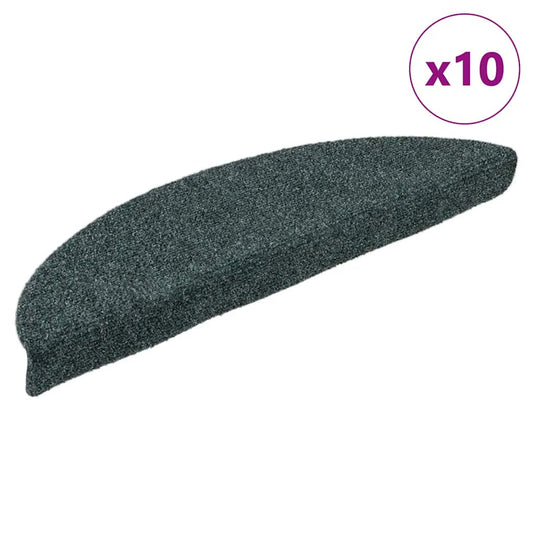Stufenmatten Selbstklebend 10 Stk. 56x17x3 cm Grün Halbrund
