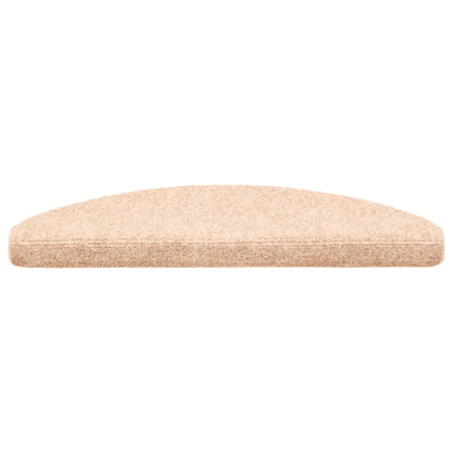 Stufenmatten Selbstklebend 5 Stk. 65x21x4 cm Hellbraun Halbrund Groß