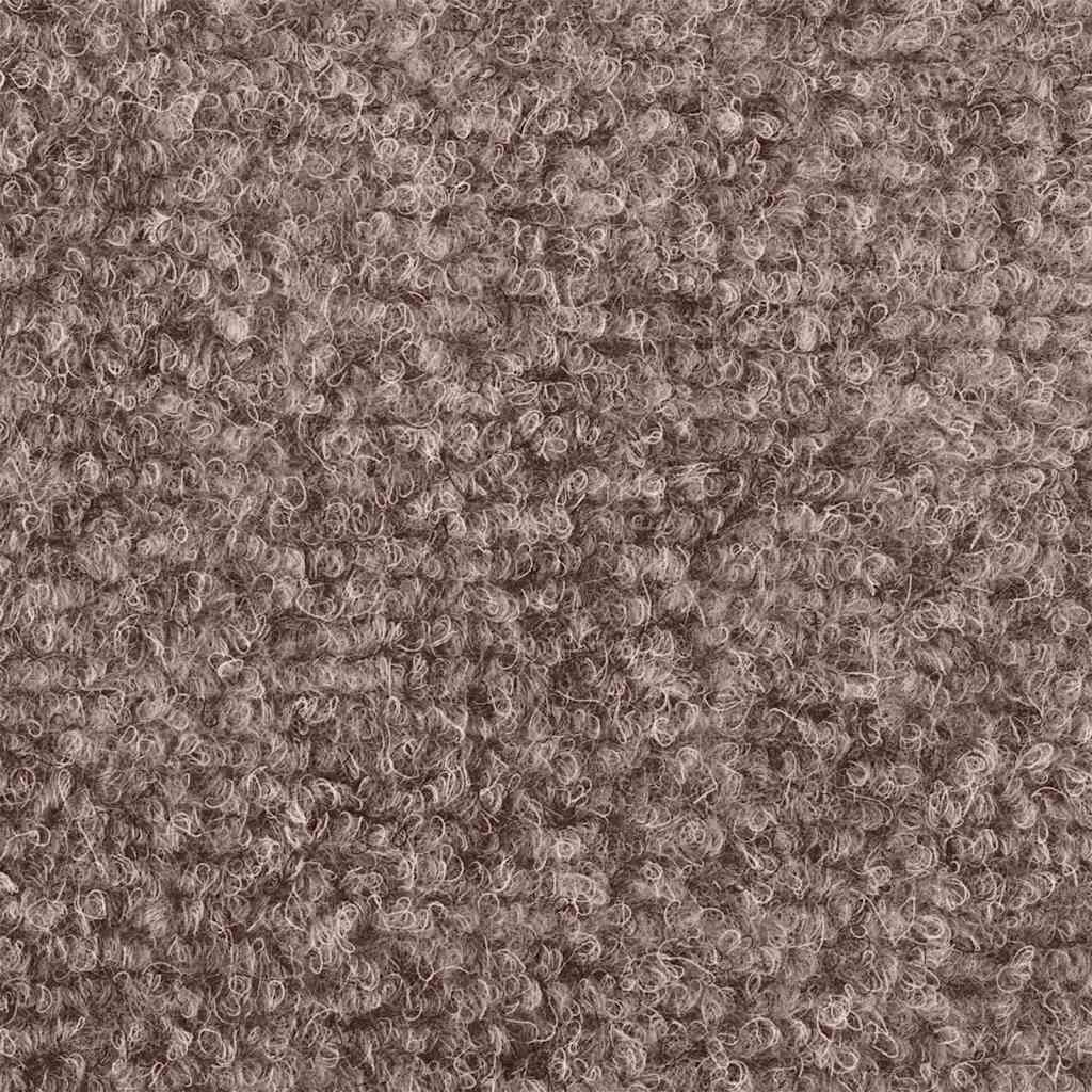 Stufenmatten Selbstklebend 10 Stk. 65x21x4 cm Hellbraun Halbrund Groß