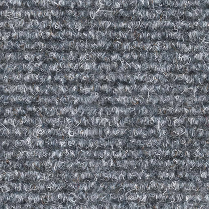 Stufenmatten Selbstklebend 5 Stk. 65x21x4 cm Hellgrau Halbrund Groß