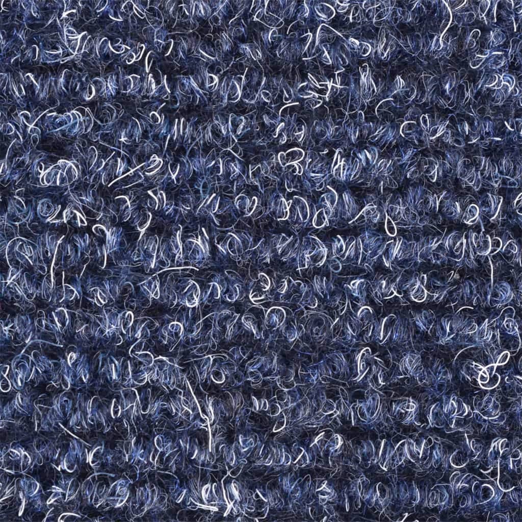 Stufenmatten Selbstklebend 5 Stk. 65x21x4 cm Blau Halbrund Groß