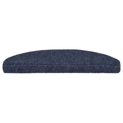 Stufenmatten Selbstklebend 10 Stk. 65x21x4 cm Blau Halbrund Groß