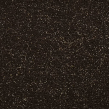 Stufenmatten Selbstklebend 5 Stk. 65x21x4 cm Dunkelbraun Halbrund Groß
