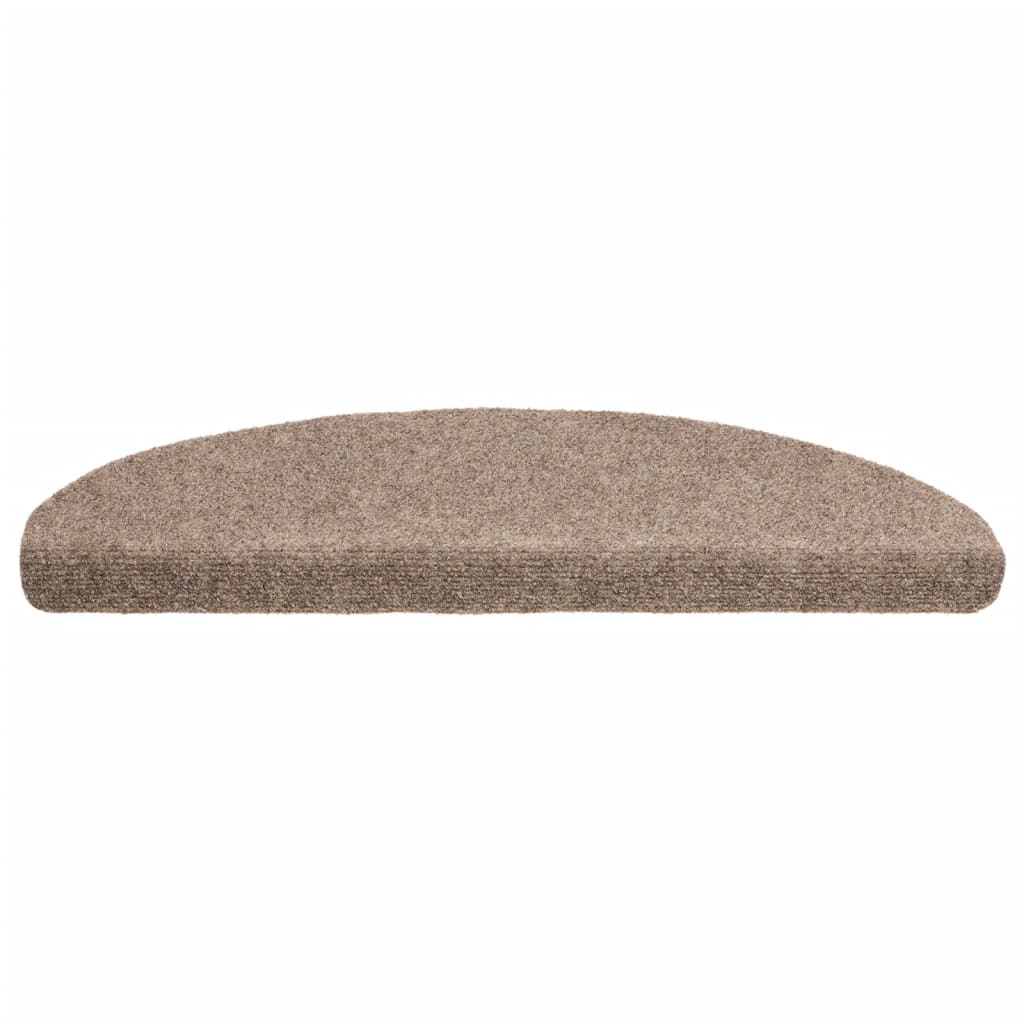 Stufenmatten Selbstklebend 5 Stk. 65x21x4 cm Beige Halbrund Groß