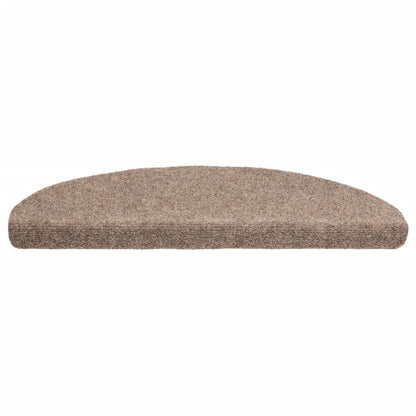 Stufenmatten Selbstklebend 5 Stk. 65x21x4 cm Beige Halbrund Groß