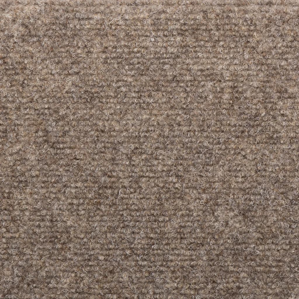 Stufenmatten Selbstklebend 5 Stk. 65x21x4 cm Beige Halbrund Groß