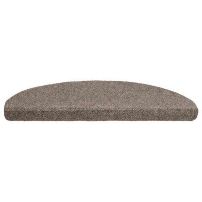 Stufenmatten Selbstklebend 10 Stk. 65x21x4 cm Beige Halbrund Groß