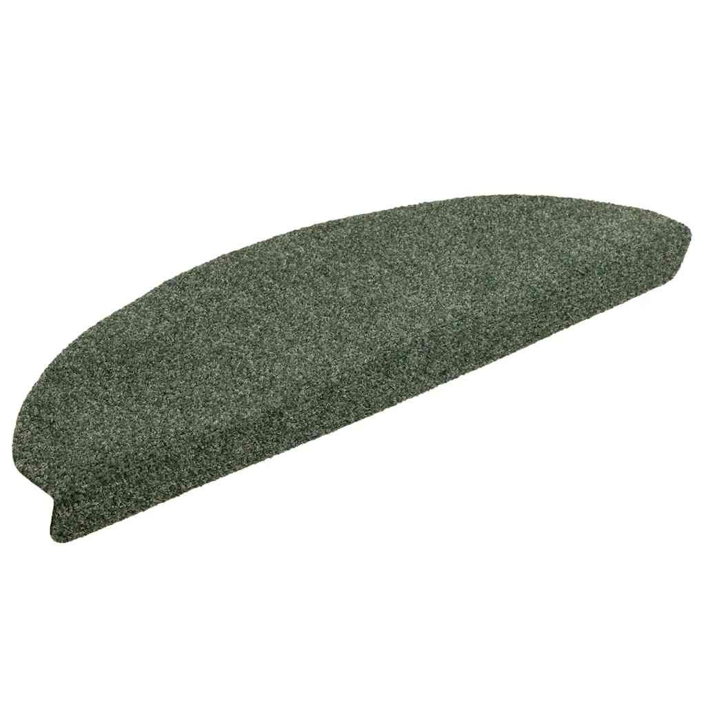 Stufenmatten Selbstklebend 5 Stk. 65x21x4 cm Grün Halbrund Groß