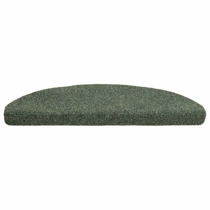 Stufenmatten Selbstklebend 5 Stk. 65x21x4 cm Grün Halbrund Groß