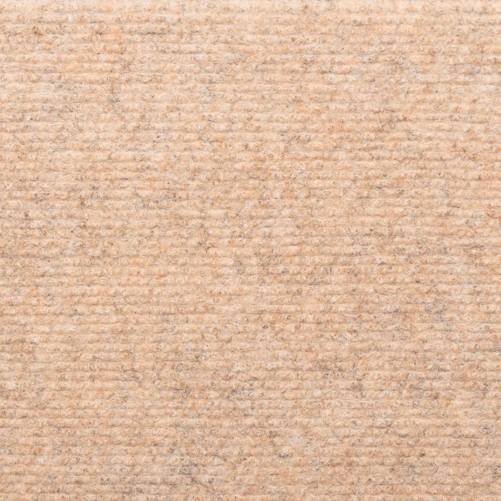 Stufenmatten Selbstklebend 10 Stk. 65x21x4 cm Creme Rechteckiger Rand