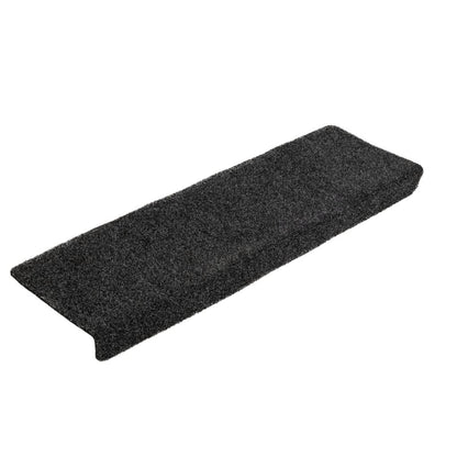 Stufenmatten Selbstklebend 5 Stk. 65x21x4 cm Grau Rechteckiger Rand