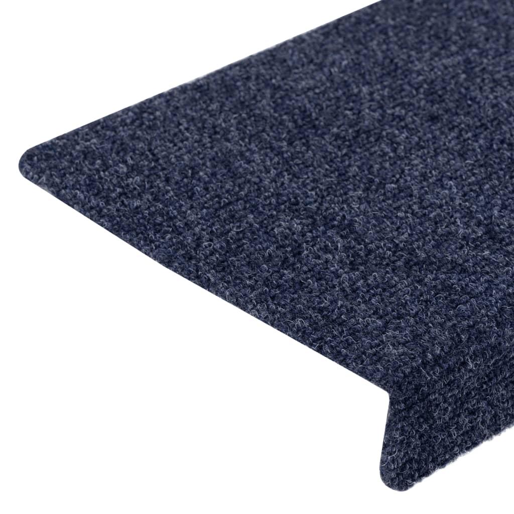 Stufenmatten Selbstklebend 10 Stk. 65x21x4 cm Anthrazit Rechteckiger Rand